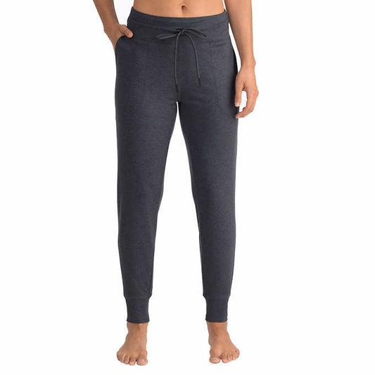 Lole Ladies' Size Medium Pull-on Lounge Jogger Pants, Charcoal Gray