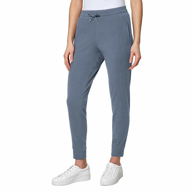 Mondetta Ladies' Size XXL, Cozy Fleece Warm Jogger Pants, Blue